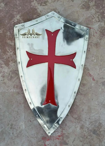 Templar knight red - knight, cross