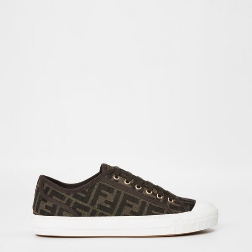 Fendi domino low sneakers - fendi,