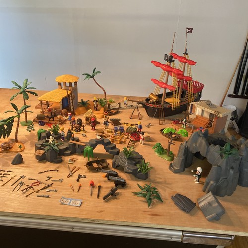 Playmobil pirate ship with - playmobil,