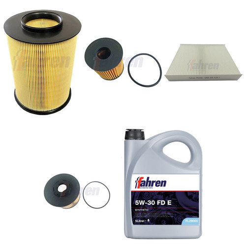 Fahren with oil service - with,