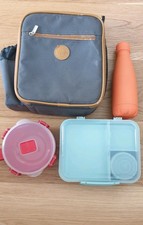  Sistema Bundle   Bento To Go Lunch Boxe, bag, pot and water bottle 