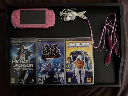 Pink sony psp - pink, console