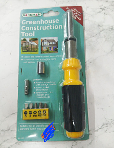 Gardman greenhouse ratchet - gardman,
