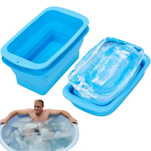 Foldable silicone ice cube - foldable,