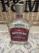 Boodles Empty Gin Bottle For Crafting And Upcycling