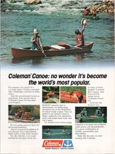 Coleman Canoe Vintage Magazine