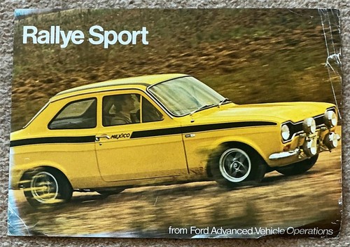 Ford rallye sport - rallye, escort