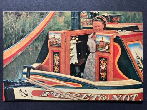 Traditional painted canal - a,