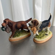 Vintage Pair Of Hunting Dog