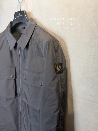 Belstaff hedger grey overshirt - belstaff,