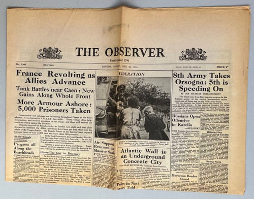 The observer newspaper june - newspaper,,