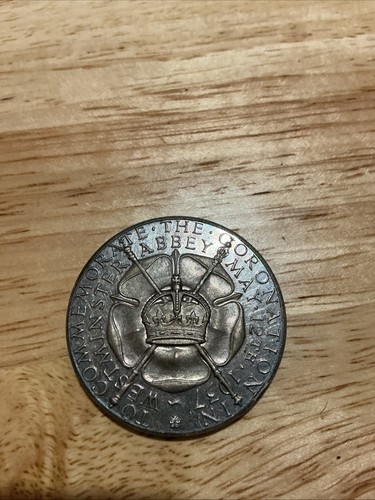 1937 coronation coin - coronation,