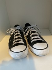 CONVERSE LEATHER STUDDED TRAINERS SIZE 6 VGC 3,DAY DISPATCH.
