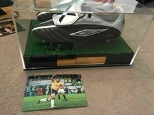 Football Boots Display Case Personalised for pair of boots