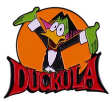 Count Duckula Metal Enamel Pin