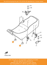 YAMAHA Pad, Seat, 1T4-24741-00