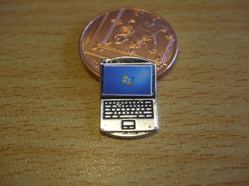 Miniature laptop computer 16mm
