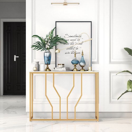 Gold console table - console, cm