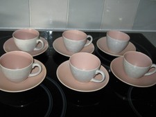 6 x  Poole Pottery Twintone