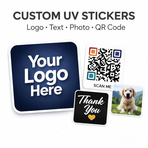 Custom full colour stickers - custom,