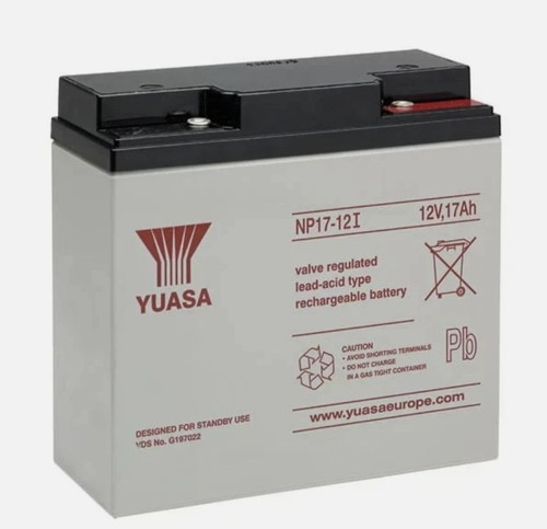 Yuasa 12v 17ah sealed lead - 12v,