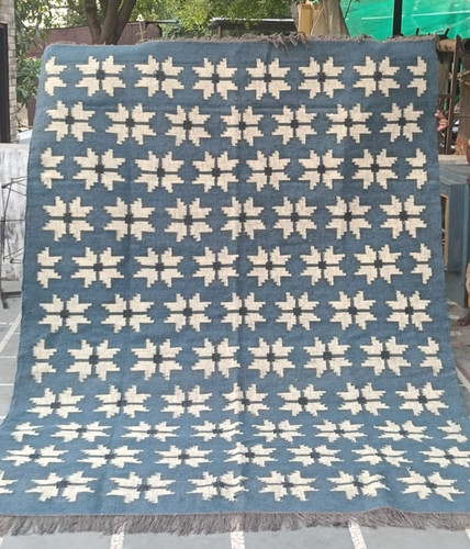 Rug kilim natural handwoven - rug,