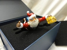 Breitling Collectors Christmas Bauble Ornament Santa Skydiving w/ Box ~ Air