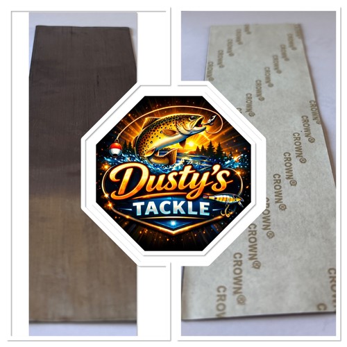 Fly tying adhesive lead foil - lead,