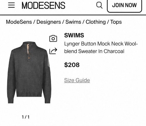 Swims lynger button - swims, 1/4