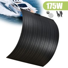 175W 12V Flexible Black Solar