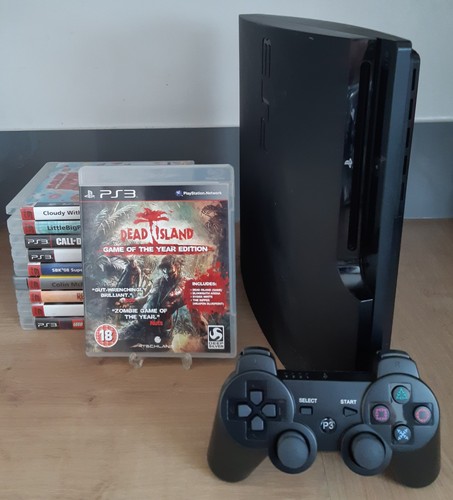Sony playstation slim - sony, black