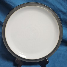 Denby Jet Black Dinner Plate - 10 1/4 inches