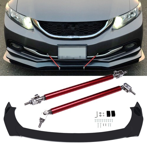 Front bumper lip spoiler - front,