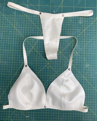 Latex rubber fetish wear - latex,