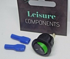 Coloured Lip 20mm 12v Rocker