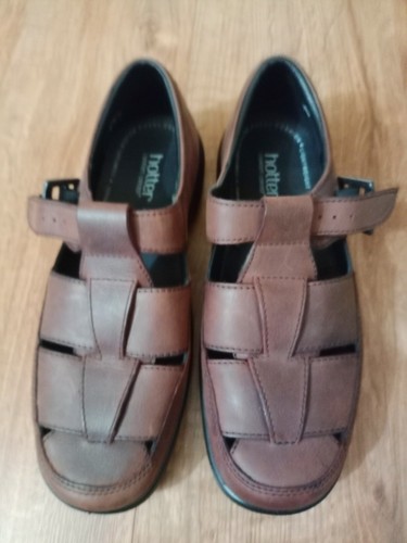 Hotter men brown leather - men's,