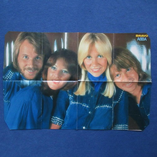 Abba poster popcorn seiten - abba,