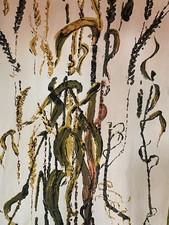 VINTAGE HEAL'S FABRIC 'HAUST' BY JANE DANIELS 1960s