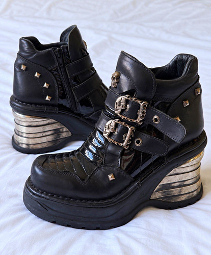 New rock gothic platform boots - platform,