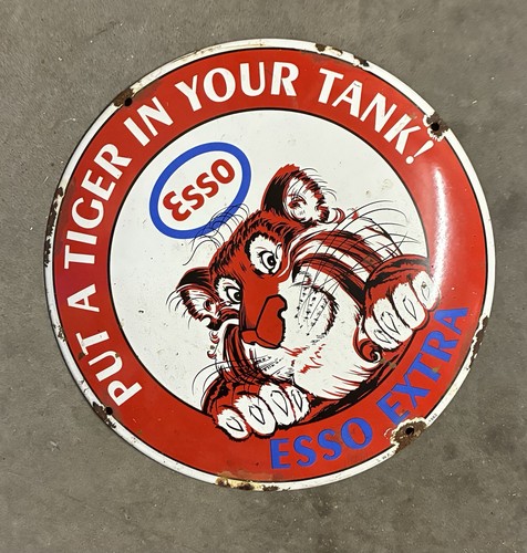 Vintage style super esso - vintage,