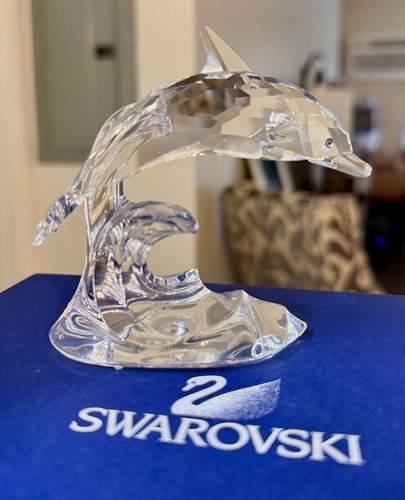 Swarovski crystal dolphin - swarovski,
