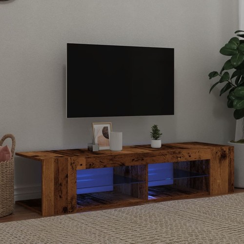 Cabinet with led lights - tv,