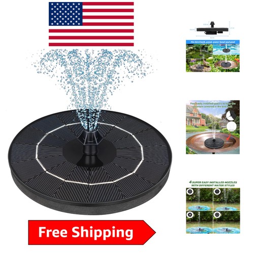 Dual function solar fountain - dual,
