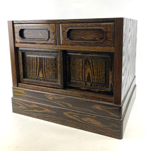 Vintage japanese wooden small - vintage,