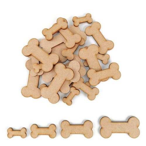 Dog bones mdf - mdf, shapes
