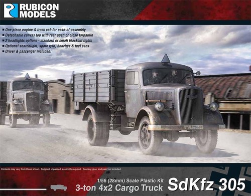 Rubicon models sdkfz 305 opel - rubicon, (opel