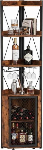 178cm corner bar cabinet with - 178cm,