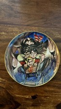 Harry Potter Royal Doulton The Wild Ride Under Gringotts Wall Plate in Box