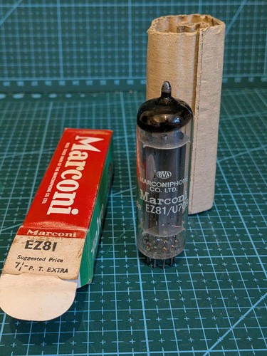 Marconi u709 ez81 nos valve - u709,
