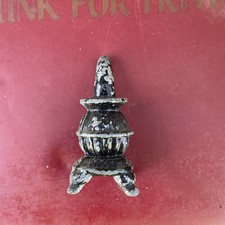 Vintage mini cast iron pot - vintage,